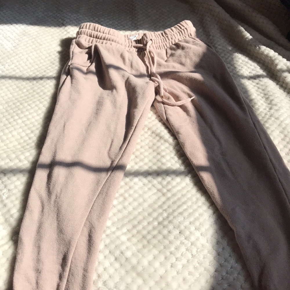tan joggers